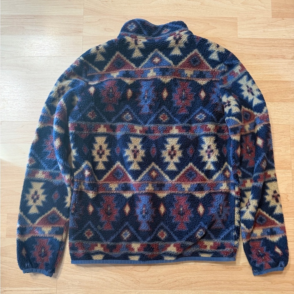 Vintage Weatherproof Snap Aztec Pattern Pullover - Picture 2 of 5